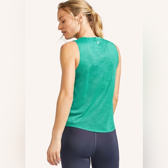 Spiritual Gangster x Peloton Tank Top Women's Size Small Green Purple Gold Logo - Picture 4 of 6